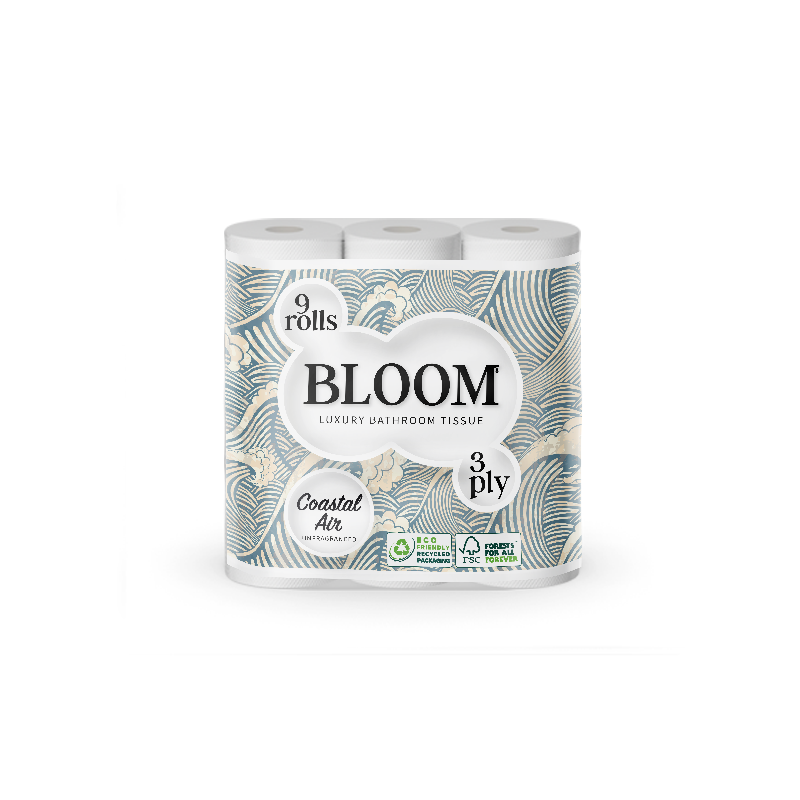 9x5 Toilet Paper<br> 3 Ply <br> Coastal Air